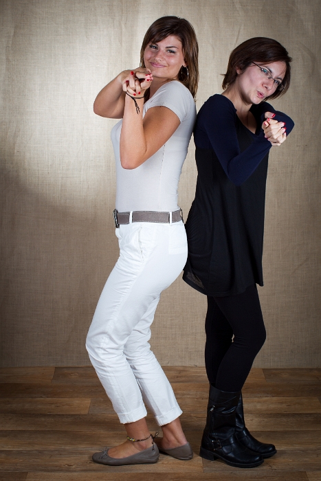 Priss et Rachel au studio - 018